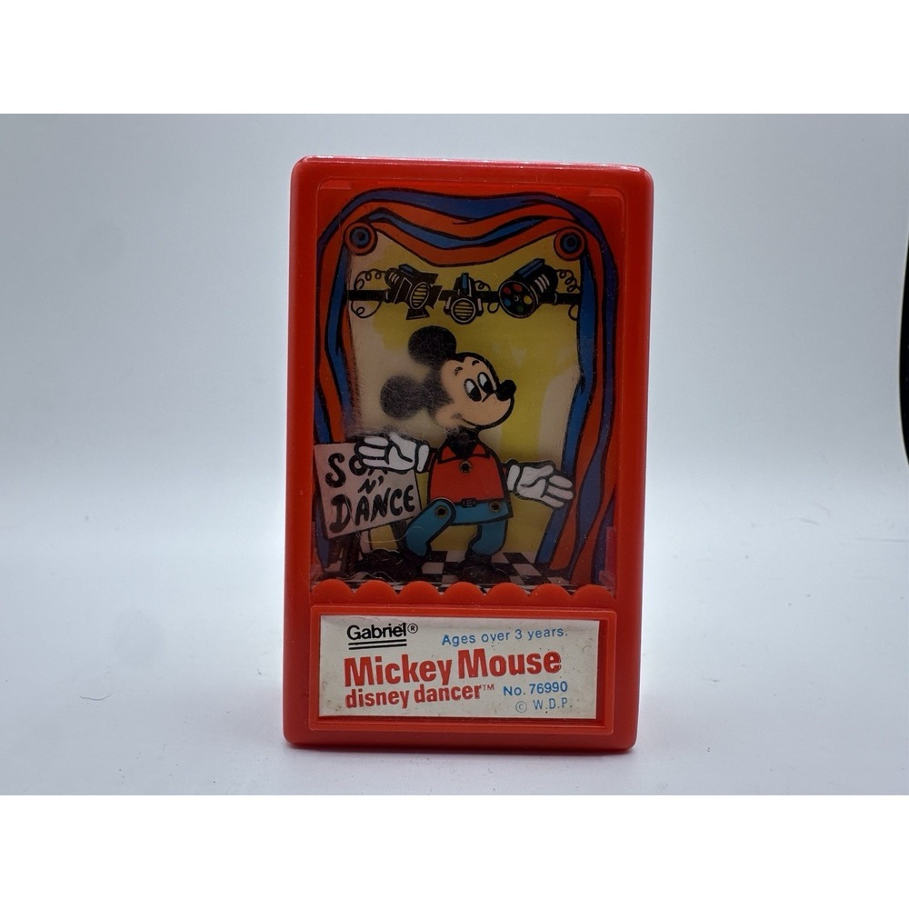 VTG 1975 Gabriel Mickey Mouse Disney Dancer No 76990 Walt Disney Toy Hong Kong
